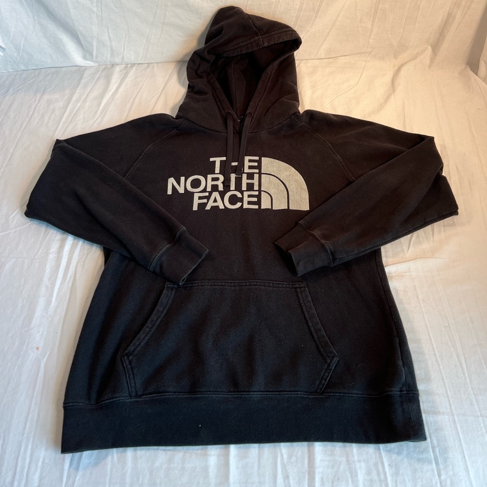 The North Face Logo Sweatshirt Womens Medium Black